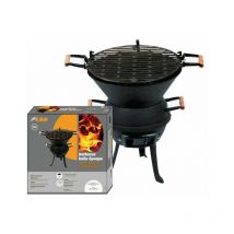 Cao Camping - Barbecue rond fonte acier Belle Époque