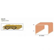 Punti metallici aggraffatrici mp 35/15 per scatole di cartone serie gp 18 mm - Barbero