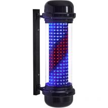 Barberpub - Barber Pole Barbierstab, Barbershop Friseurstange mit led Leucht Salon Einrichtung, Friseursalon, Barbier Stange Licht, Wandmontage, 71