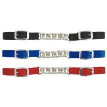 Barbozzale in nylon con catena - Nero