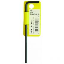 HL1/16L Barcoded Hex Key, 1/16', 15903 - Bondhus