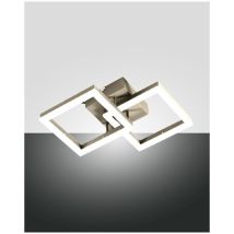 Fabas Luce - bard moderne LED-Deckenleuchte 21W mattgold 3394-28-225