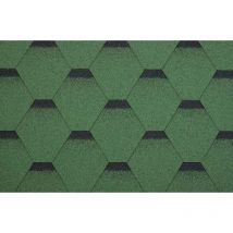 Bardeaux de toiture Upyard couleur verte, 3m²