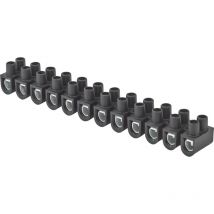 Debflex - barrette de connexion 10 MM² noir - 704040