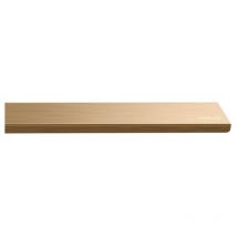 Wedi - Barrette de finition 30 cm Fundo métallique or rose