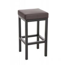 Clp - Barhocker Taylor Kunstlederbezug Sitzhöhe 78 Cm Metallgestell Schwarz Braun