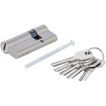 Barillet 70mm Cylindre De Serrure De Securite 25/45mm 5 Cles