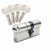 Barillet de porte Abus Bravus 4000 mx 30x50 - Alu
