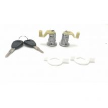 Barillet de porte Clio 2 deux serrure porte avec clés 7701472806