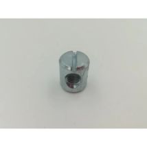 Barilotto in acciaio zincato lucido D.12X14 mm – Serratura per mobili – 10 pezzi – MACO