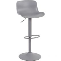 Barne Chauchette interne Louncth avec siège en polypropylène et base réglable en acier au tyrole Grey - Grey