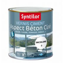 Syntilor - Barniz cemento exterior/interior cemento incoloro, 0,5 l