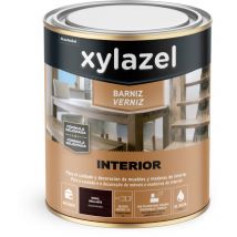 Xylazel Barniz Interior al Agua Brillante Nogal 750 ml