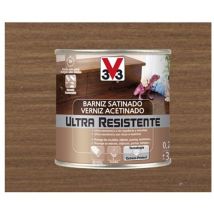 V33 - barniz interior al agua ultra resistente satinado 250 ml nog
