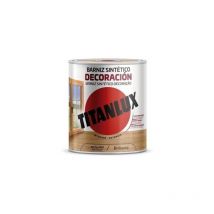 Titanlux - Barniz Madera Brillante 750 Ml Inc. Poliu. Suelos Int
