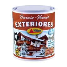 Barniz madera exteriores al agua bril 750 ml aeba104 promade