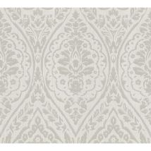 Tessuto II – Streifentapete Creme – 961955 – Vliestapete, Papiertapete, Textiltapete – AS Creation
