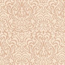Barock Tapete Profhome 961934 Textiltapete strukturiert mit Ornamenten matt beige 5,33 m2