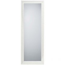 Barock Wandspiegel tanja 50x150cm Ganzköperspiegel mit Holzrahmen Weiß