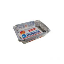 Barquettes Alu X5 2litres Publi Embal