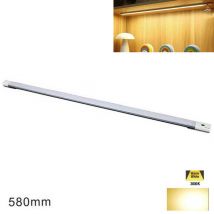RG - barra a led cucina armadio luce calda sensore movimento mano ricaricabile 58CM