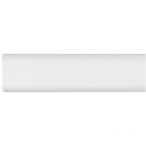 Cintacor - Barra Armario Metal 150cm Blanco 15x25mm Storplanet