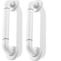 Barra de apoyo para inodoro de 30 cm, manija de seguridad para bañera, barra de apoyo de acero inoxidable para baño, manija antideslizante para