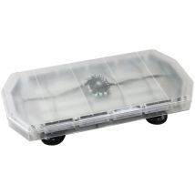 Barra de Luz LED de Recuperación Ámbar de 12v-600 mm LED Barra de Luces Estroboscópica de Automóvil Advertencia Intermitente Emergencia Impermeable