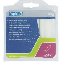 Pegamento multiusos ø 12 mm - 190 mm - 1 Kg blanco Rapid