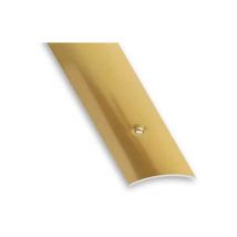 Cqfd - Barra de umbral atornillable de acero latonado de 3x93 cm.