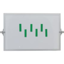 Barra Dei Simboli Magnetica 1x4 Cm Verde