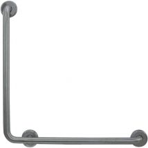 Nofer - Barre de support 90o pour mur 600x600 mm Finition : satinée
