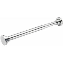 Barra Di Tensione Per Doccia Asta Per Tende Senza Foratura Asta Telescopica In Acciaio Inossidabile 55-85 Cm, Asta Per Tende Senza Foratura