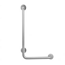 Barra diagonale di sostegno per bagno disabili inox satinato Nofer 15158.S