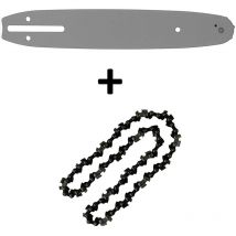 Gt Garden - Barra guía de 10 pulgadas (26 cm) con cadena de 40 eslabones para motosierras de 25 cm3