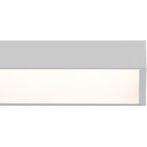 Barra Lineare LED 120cm 40W Turner Argento Bianco Freddo 5000K