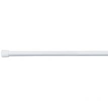 Barra para cortina de ducha blanca extensible 65.2 x 2.9 cm