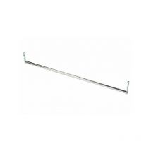 Serena - Archimede scaffale metallico barra porta abiti cm 121 cucina bagno garage cabina armadio