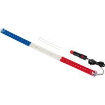 Barre 42 Leds 60cm 24V Bleu-Blanc-Rouge Drapeau France pour camion