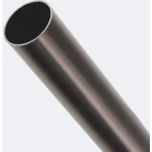 Barre à rideaux 20mm 2,5m Carbone Boulet