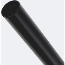 Barre à rideaux 20mm 2,5m Noir Mat Boulet