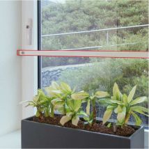 Abus - Barre blindée transversale pour fenêtre FRP217 Blanc 225cm