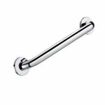 Regiplast - Barre d'appui droite en inox 304 poli brillant - Ø32 x l 400 mm - chromé