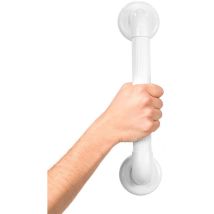 Vitility Poignée Salle De Bain, Barre Murale De Sécurité Avec Surface Antidérapante Rainurée Pour Douche Baignoire Toilette Escalier, Abs, Charge 120 