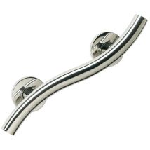 Barre d'appui – 35 cm – Acier inoxydable – Salle de bain et WC – Barre de maintien