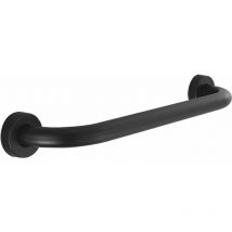 Barre d'appui WC Barre d’appui en Acier Inox Poignée de Baignoires Porte Serviette Mural Poignée de Baignoire de Salle de Bain, Noir (40CM)