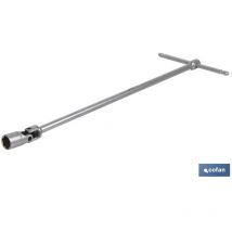 Clé en t articulée 13 mm