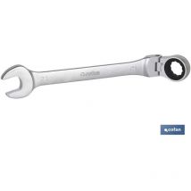 Clé mixte à cliquet articulée 180o, 20 mm