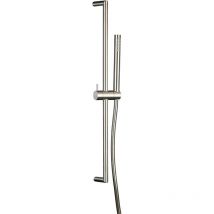 Ponsi Rubinetteria - Barre de douche en acier inoxydable aisi 316 Ercos Stilox BNSTLXAS41 acier inoxydable brossé