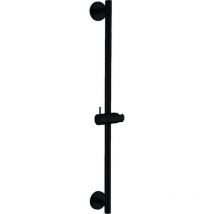 Ottofond - Barre de douche laiton noir mat, hauteur 65.6cm